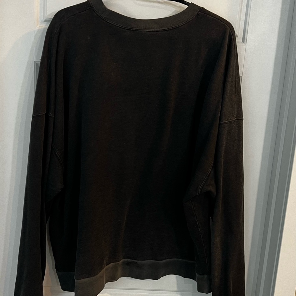 Palm Angels Black Crewneck Sweater